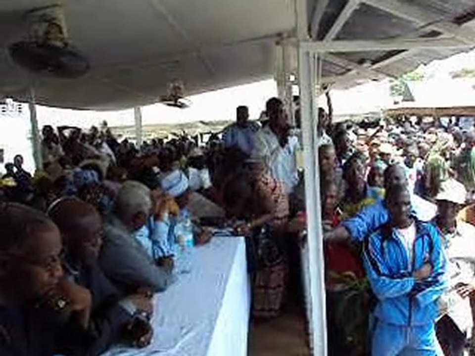 Allocution Yaya Keita, Vice President de l UFDG
