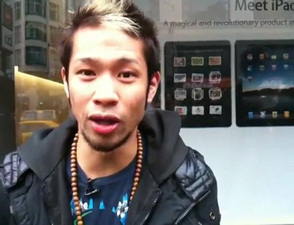 Première impressions sur l'iPad (vidéo Le Soir)