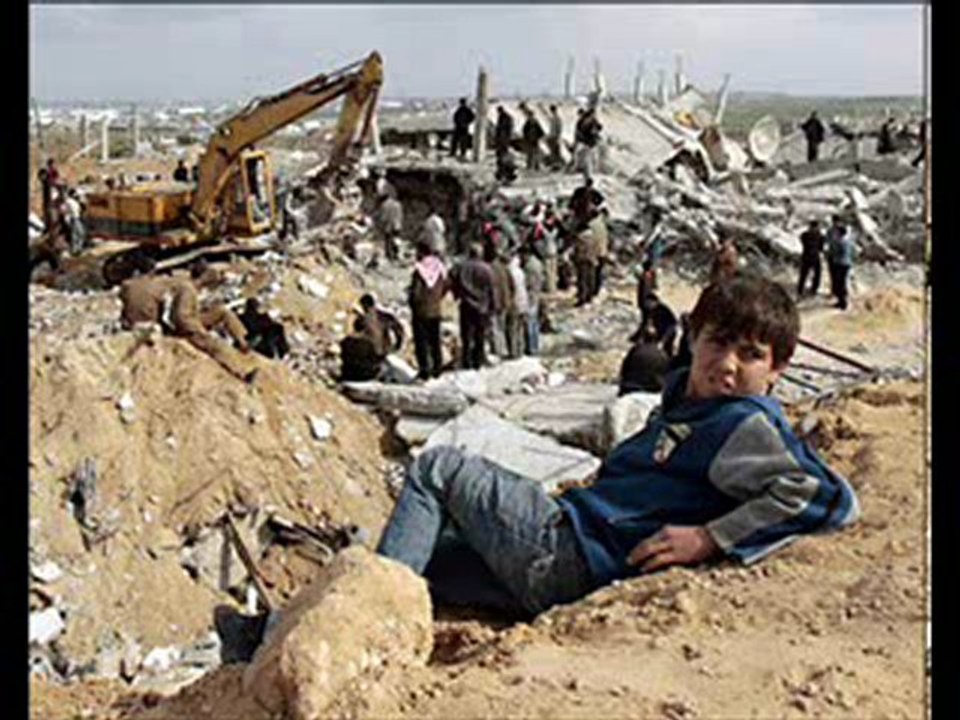 La haine sioniste  Gaza
