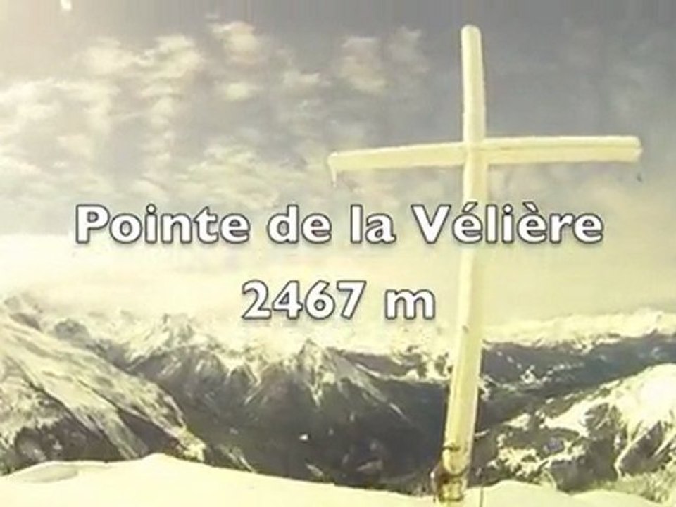 Ski de randonnée à Champagny en Vanoise.