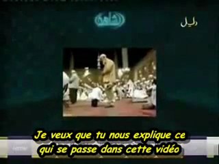 priere d'un homme avec une seul jambe