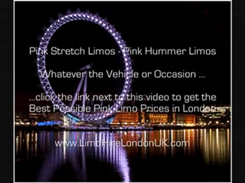 Pink Hummer Limo Hire In London Video