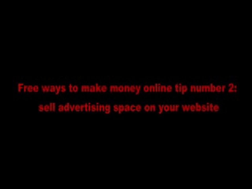 Awesome free ways to make money online