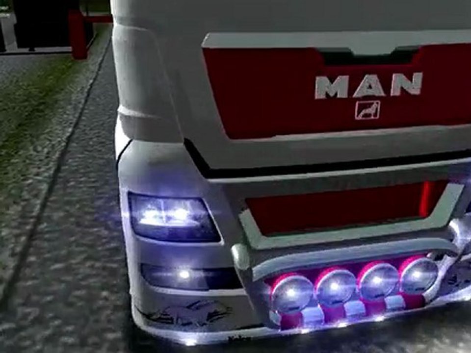 MAN TGX  XXL 680  ETS LOWBED TRAİLER....