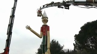 Un Pinocchio à travers les Alpes