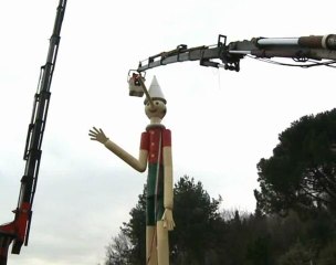 Un Pinocchio à travers les Alpes