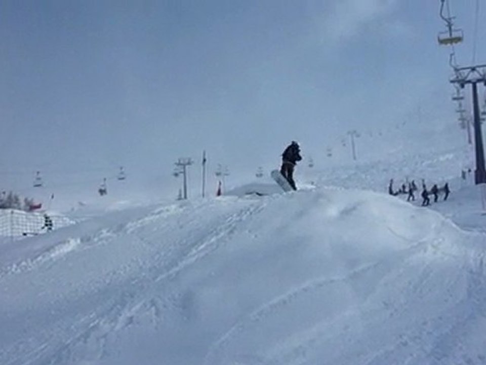 Jo St Gervais snowpark 2010