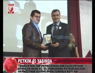 petkim 45 yaşında plaket töreni 7