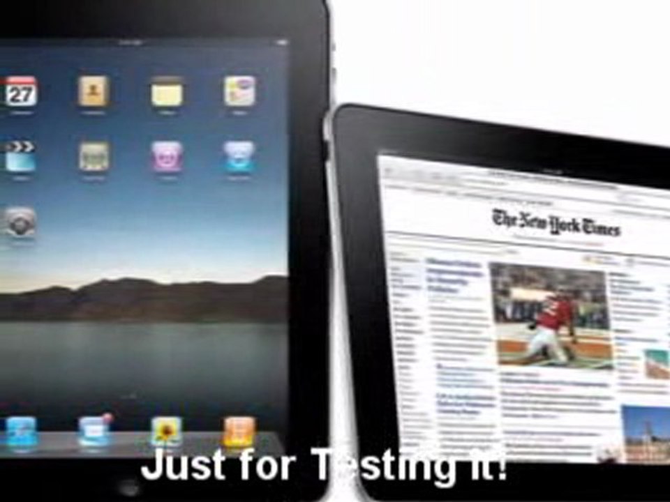 Don't Miss out on a Free Apple iPad