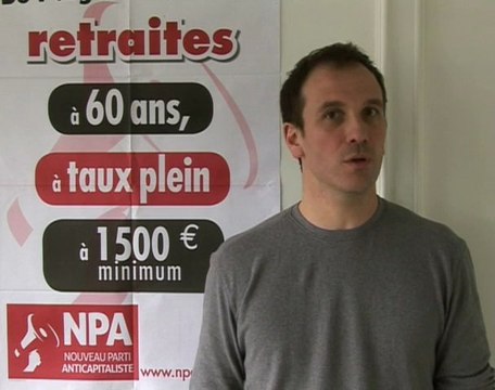 NPA: retraites à 60 ans, à taux plein, à 1500 euros minimum