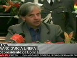 El vicepresidente de Bolivia, Álvaro García Linera:  está