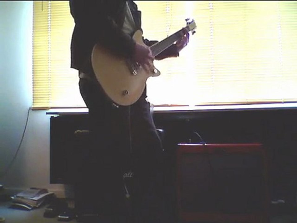 Gretsch Malcolm Young Signature with three different amps