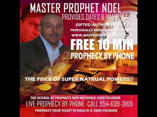 THE PRICE OF SUPER NATRUAL POWERS by Master Prophet Noel