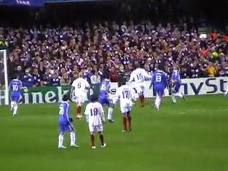 chelsea VS cluj 12/08 coup franc