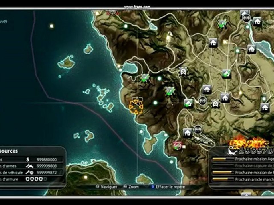 Just Cause 2 pistolet à bulles