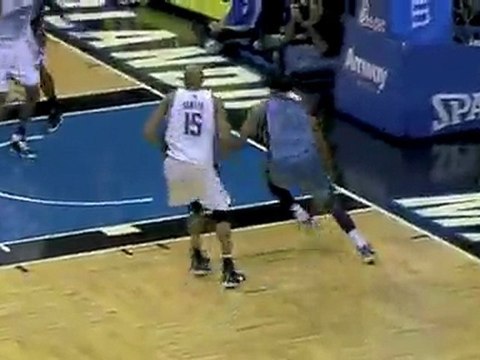 Dwight Howard stops the Memphis layup attempt with the huge