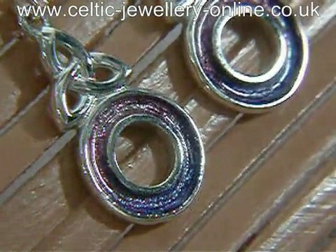 Celtic Earrings - Sterling Silver DWO474