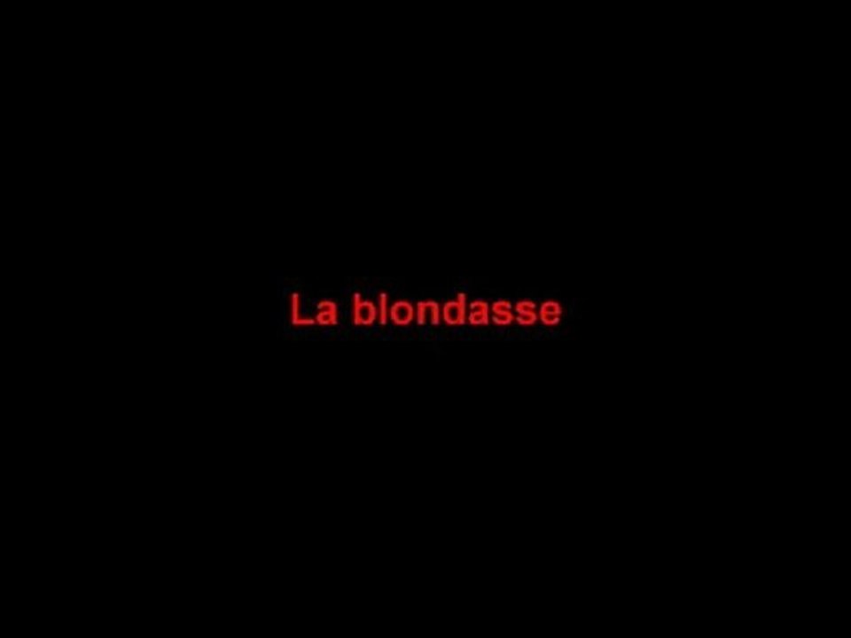 La blondasse