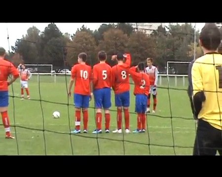 MOS CAEN 2009 Novembre : les U 17 B face à Mondeville