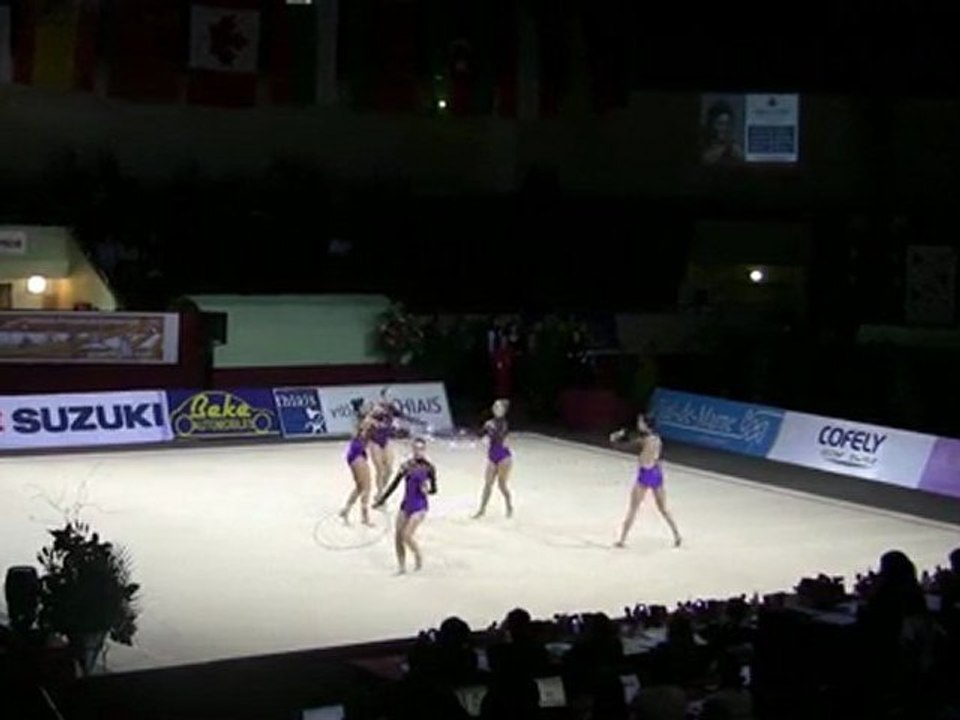 Internationaux Thiais 2010 - Ensembe USA  - 5 Cerceaux