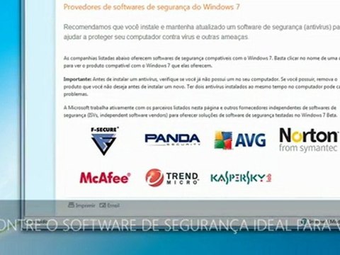 Windows 7 - Proteja seu Computador - Segurança - Kalunga