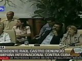 Raúl Castro denuncia hipocresía de medios y campaña de la