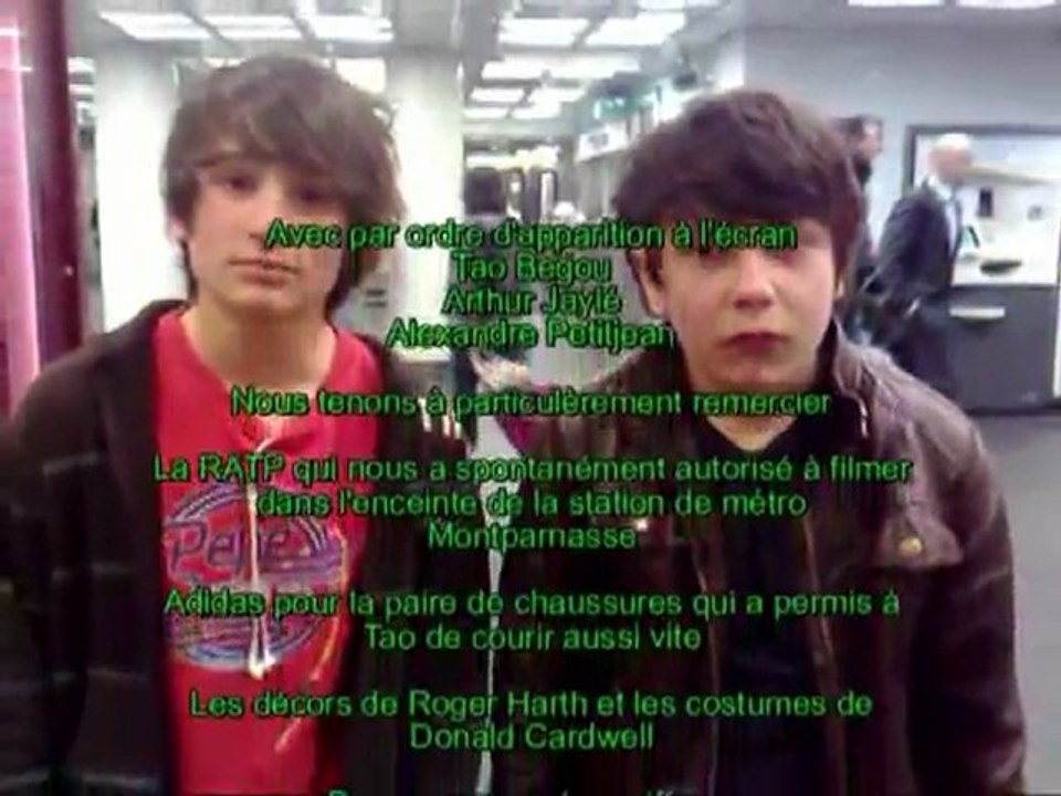 Alexandre, Arthur & Tao font leur ciné