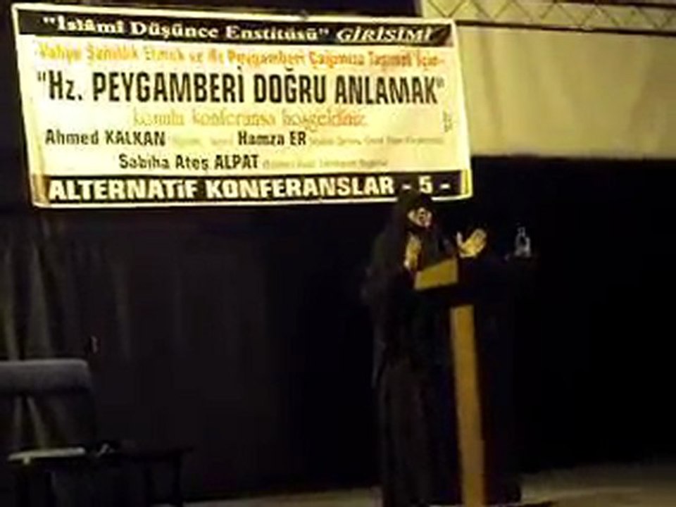 SABİHA ATEŞ ALPAT 'PEYGAMBERİ DOĞRU ANLAMAK' 4.BÖLÜM