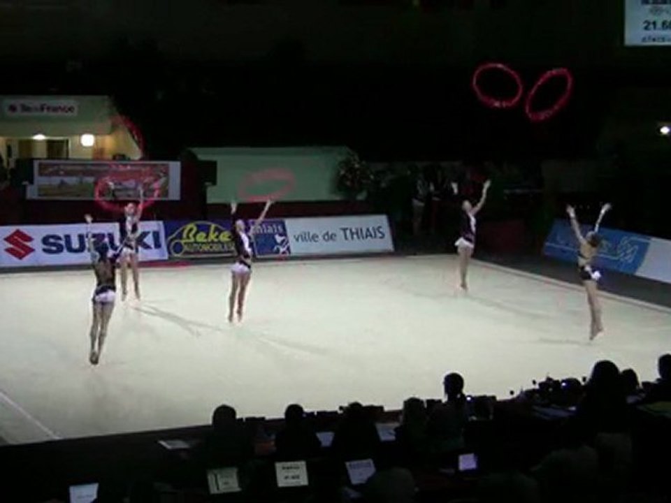 Internationaux Thiais 2010 - Ensemble Hongrie - 5 Cerceaux