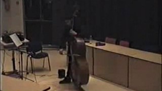 BACH Toccata & fugue doublebass alone (Mauricio ROMERO)