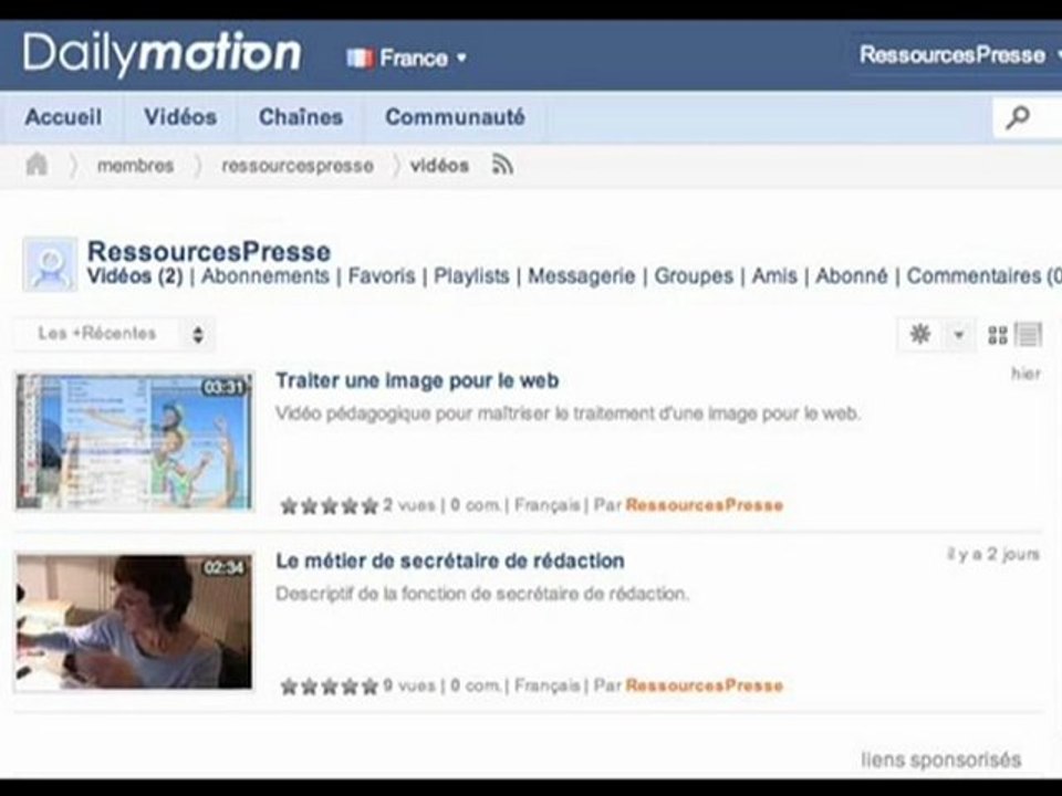 Insérer une vidéo avec un lecteur exportable