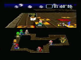 VidéoTest   Super Mario Kart  ( Coupe Fleur )