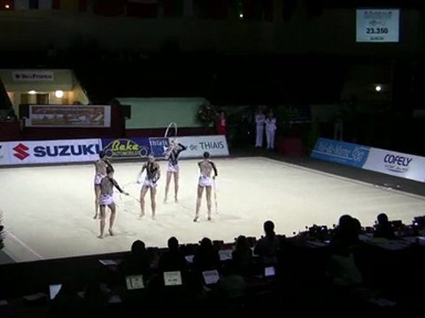 Internationaux Thiais 2010 -Ensemble Russie - 5 Cerceaux