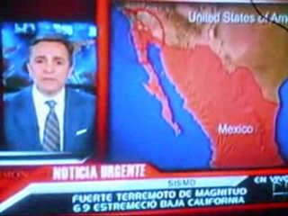 Terremoto en Baja California, Mexico 04/04/2010