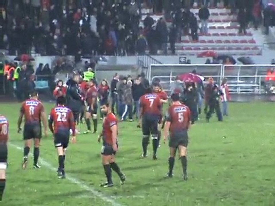 supporters uso (03.04.10) - Match uso - Bordeaux Bègles