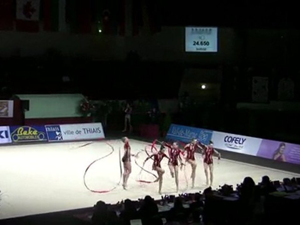 Internationaux Thiais 2010 - Ensemble Russie - Rubans Cordes