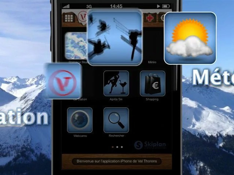 Val Thorens iPhone Demonstration