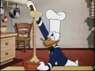 Donald Duck - 1941 E10 - Chef Donald cartoon