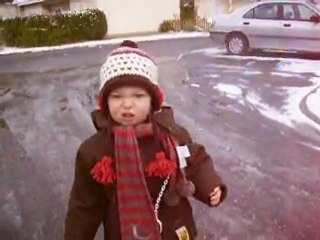 La balade dans la neige