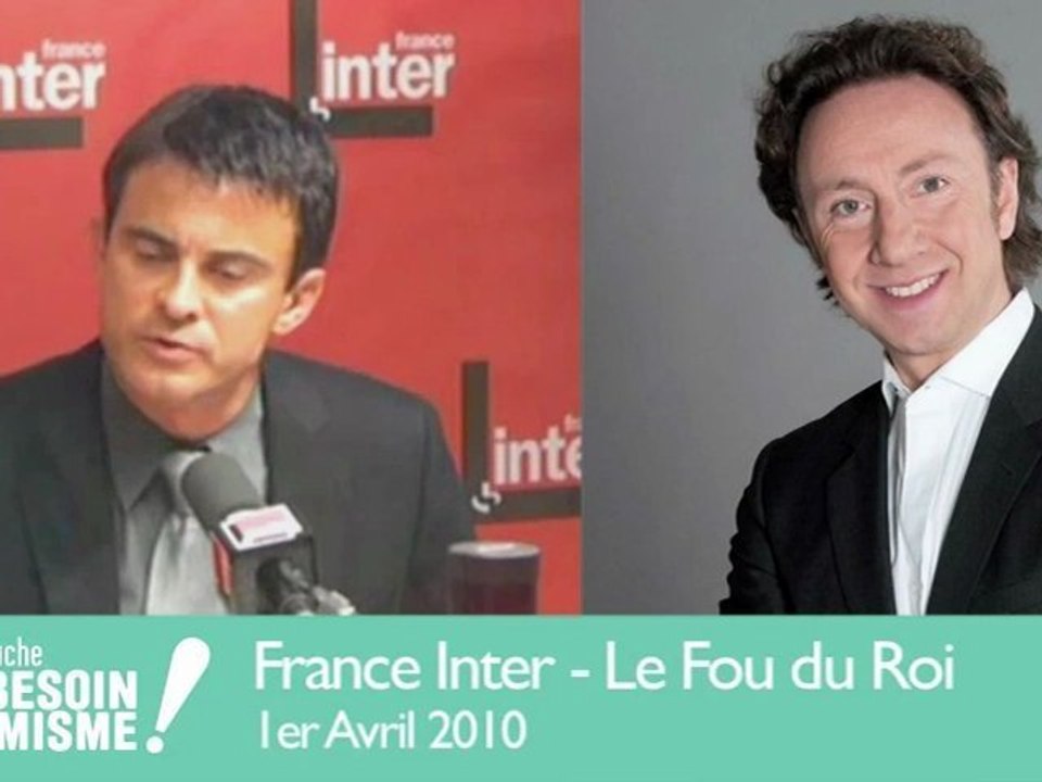 Manuel Valls - France Inter - 01/04/2010