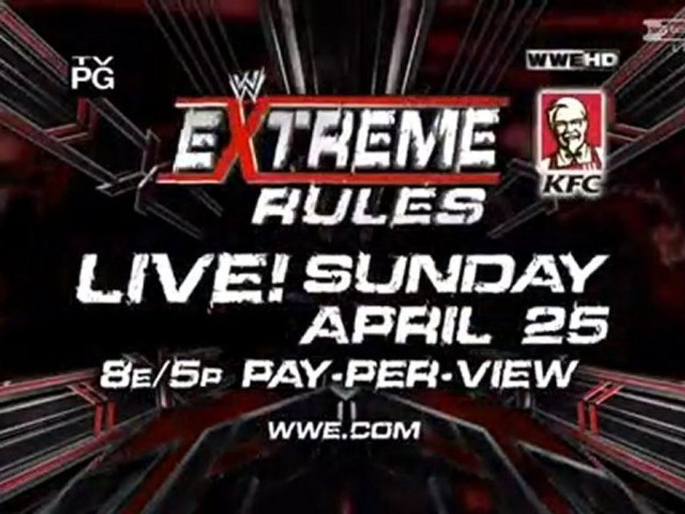 WWE Extreme Rules 2010 Promo Officiel
