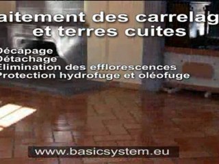 Rénovation et Traitement Terre Cuite, Tomettes - Basic System