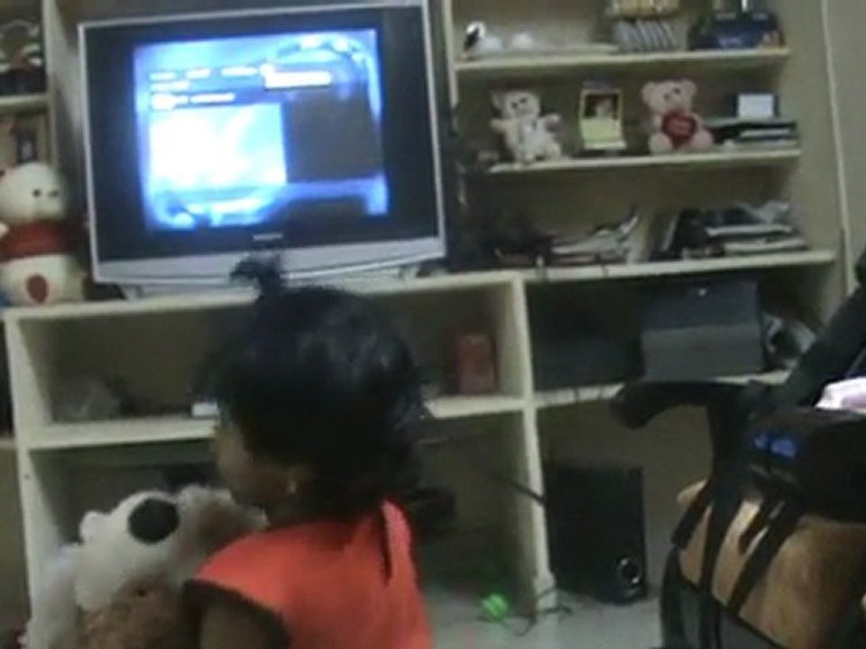 Suchi having fun at Home