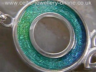 Celtic Necklet - Sterling Silver DWO476