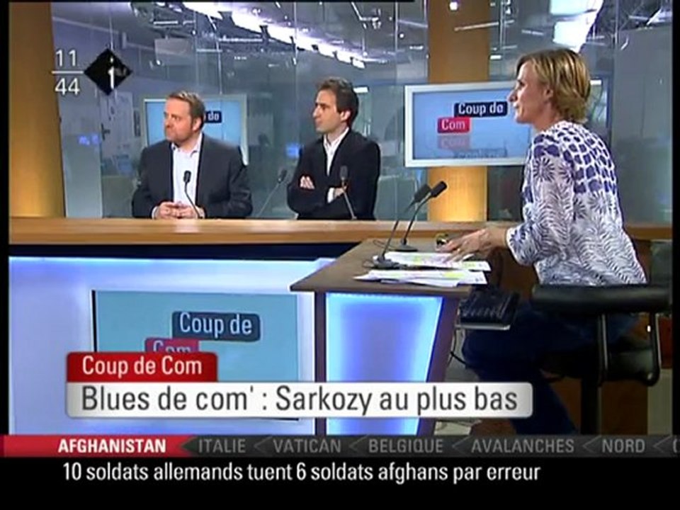 Bastien Millot (Bygmalion) dans "Coup de Com"  le 4 avril 2010