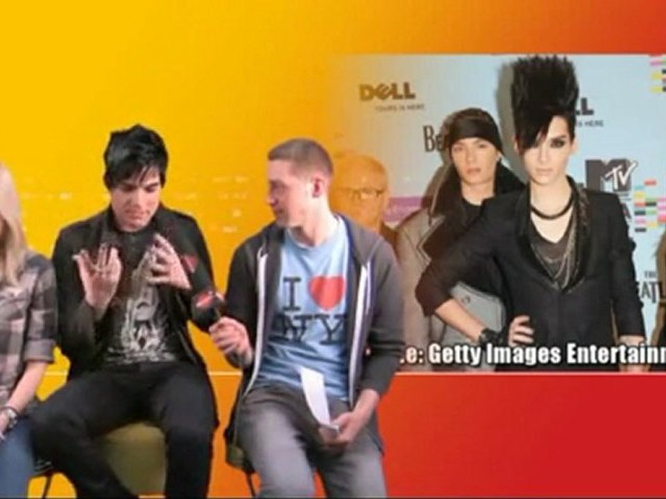 Adam Lambert talks about Tokio Hotel @ Bravo WebTV