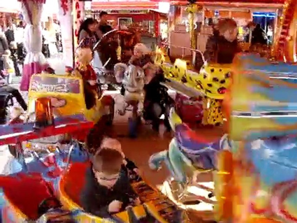 Le tout premier tour de manège !