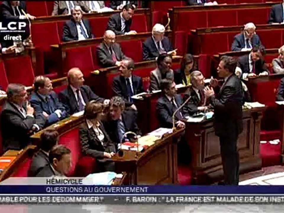 Question au gouvernement 6 avril