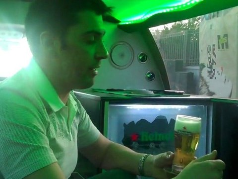 Παρουσίαση της μπίρας Heineken