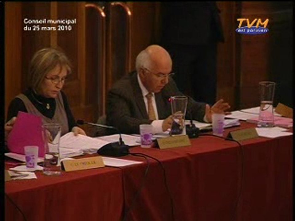 CONSEIL MUNICIPAL MONTREUIL (25/03/2010) - Intro